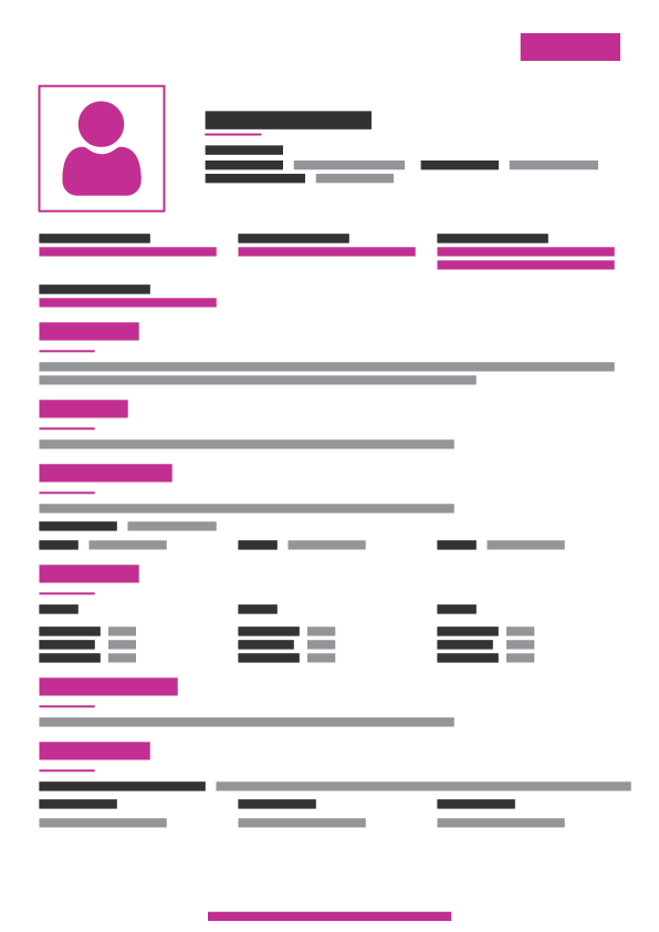 Free CV template no. 1