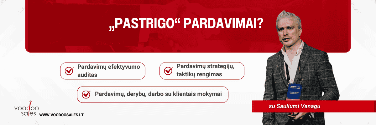 Pastrigo pardavimai